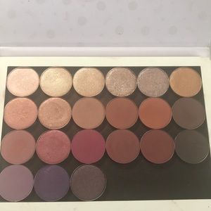 Colourpop eyeshadow with empty palette
